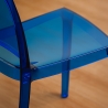 Conjunto de 18 Cadeiras transparentes Moderna Uso externo e interno B-Side Catálogo