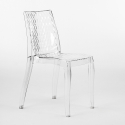 Cadeiras de cozinha bar transparente Hypnotic Grand Soleil