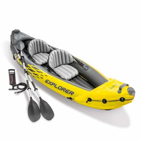 Intex 68307 Kayak Caiaque Insuflável, Explorer K2 Promoção