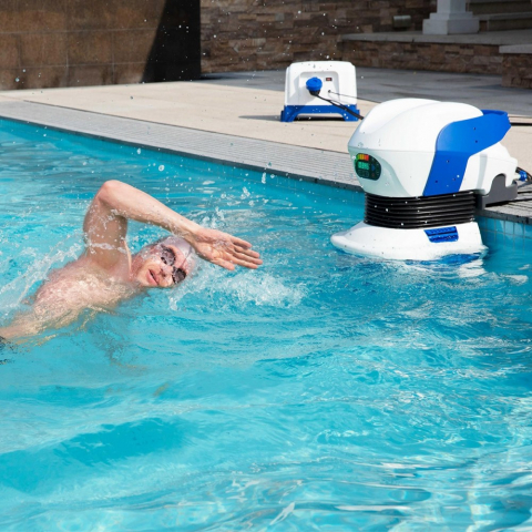 Bestway swimfinity 58517 natação contra corrente e fitness para piscina
