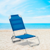 Cadeira de Praia em Alumínio Dobrável Confortável Tropical Modelo