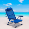 Cadeira de Praia Reclinável com Braços Dobrável Confortável Gargano Modelo