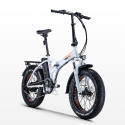 Bicicleta Elétrica Dobrável ebike 250W Bateria de Lítio Shimano Rsiii Estoque