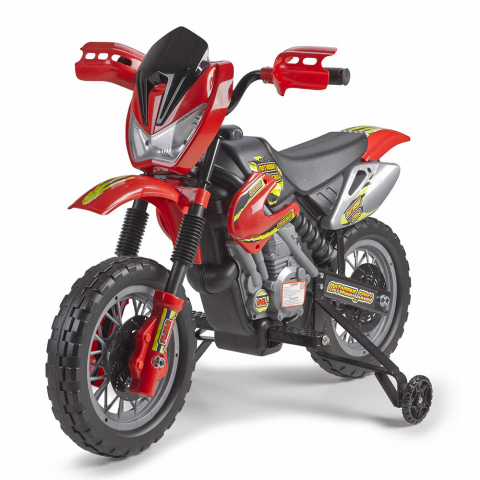 Motorbike cross 6v feber bicicleta de enduro transversal elétrica para crianças
