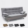 Sofá-cama 2 lugares c/Almofadas Moderno Elegante Reclinável Centenário Compra