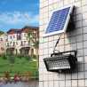Faretto a muro luce led energia solare giardino sensore movimento Flexible New Oferta