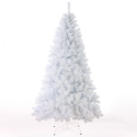 Árvore de Natal Artificial Clássica Branca Tradicional de 240cm Zermatt Oferta
