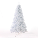 Árvore de Natal Sintética Tradicional Branca Alta 210cm Aspen Oferta