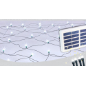 Rede de Luzes de Natal 50 Leds a Energia Solar Uso Exterior Saldos