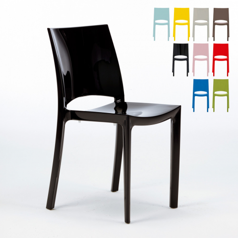 Cadeiras Cozinha Bar Design em Polipropileno Grand Soleil Sunshine