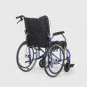 Cadeira de Rodas Dobrável em Tecido Ortopédico com Travões p/Deficientes e Idosos Dasy Escolha
