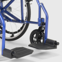 Cadeira de Rodas Dobrável em Tecido Ortopédico com Travões p/Deficientes e Idosos Dasy Preço