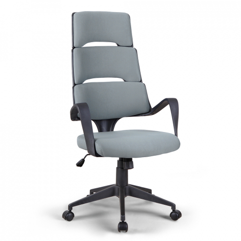 Cadeira ergonômica para escritório em tecido de design moderno Motegi moon