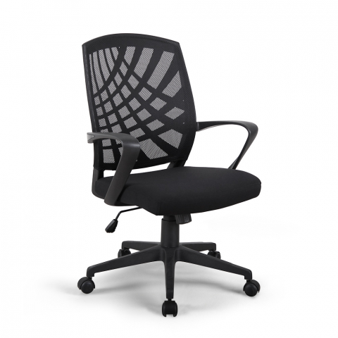 Cadeira de escritório tecido respirável ergonômico design moderno Sachsenring