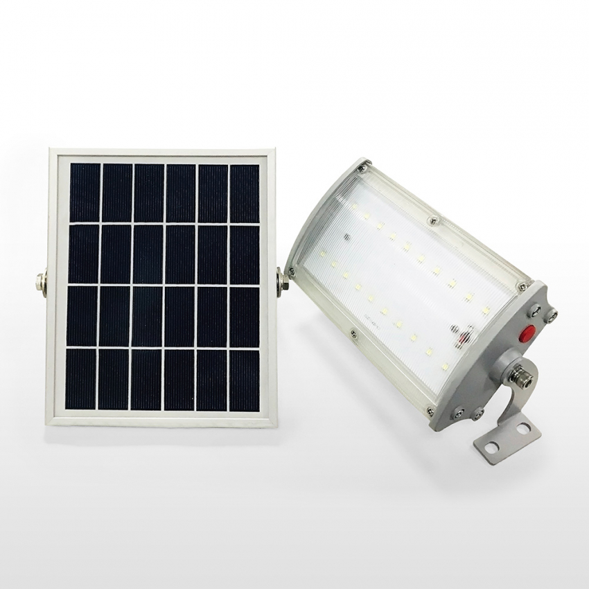 Foco de Luz Solar LED 1000 Lumens Sensor Crepuscular e de Movimento Zambot