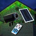 Christmas Projector Laser de Natal para Fachada com Painel Solar Venda