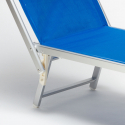 Espreguiçadeira Profissional em Alumínio Cama de Praia Santorini 