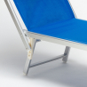 Espreguiçadeira Profissional em Alumínio Cama de Praia Santorini 