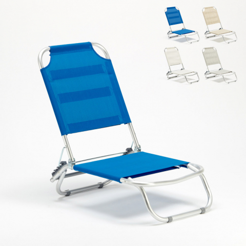 Cadeira de Praia em Alumínio Dobrável Confortável, Tropical Promoção