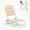 Cadeira de Praia em Alumínio Dobrável Confortável Tropical Descontos