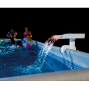 Intex 28090 Cachoeira com Luz LED Multicolorida para Piscina Acima do Piso Medidas