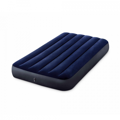 Colchão insuflável de solteiro Intex 64757 Classic Downy 99x191x25