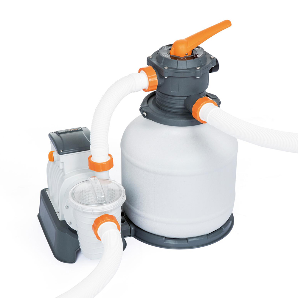 Bestway 58499 Bomba de Filtragem de Areia Piscina 8,327 l/h Flowclear