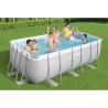 Piscina Bestway Power Steel 56456 estrutura rectangular 412x201x122cm