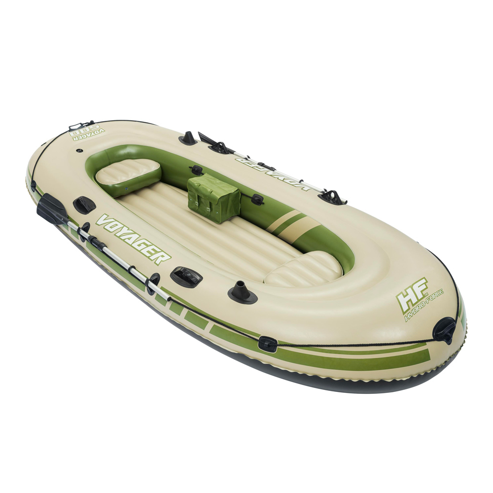 Bestway 65001 Barco Insuflável c/3 Lugares Pesca Rio Mar Voyager 500