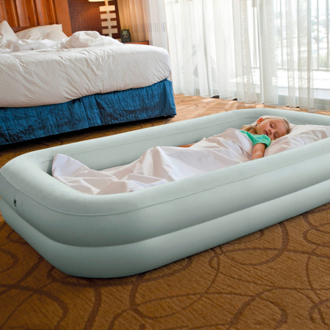 Colchão insuflável portátil Intex 66810 cama de criança de solteiro