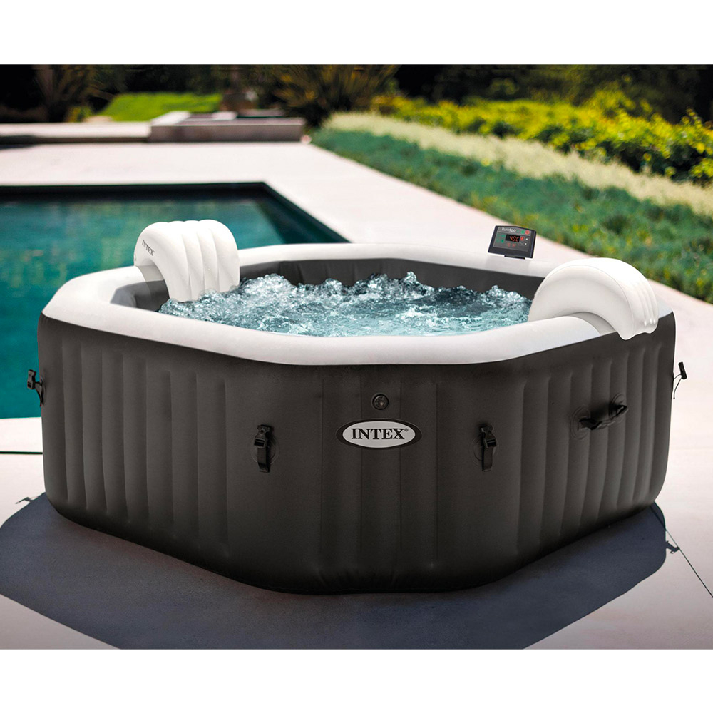 Intex 28462 SPA Banheira de Hidromassagem Octogonal Insuflável 218x71cm