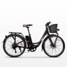 Ebike de Bicicleta Elétrica para Mulher com Cesto 250w Rks Shimano Xx1 Descontos