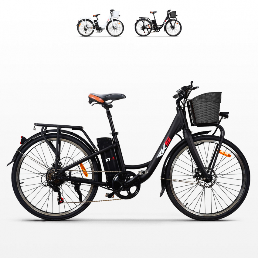 Ebike de Bicicleta Elétrica para Mulher com Cesto 250w Rks Shimano Xx1 Venda