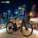 Ebike de Bicicleta Elétrica para Mulher com Cesto 250w Rks Shimano Xx1 Oferta