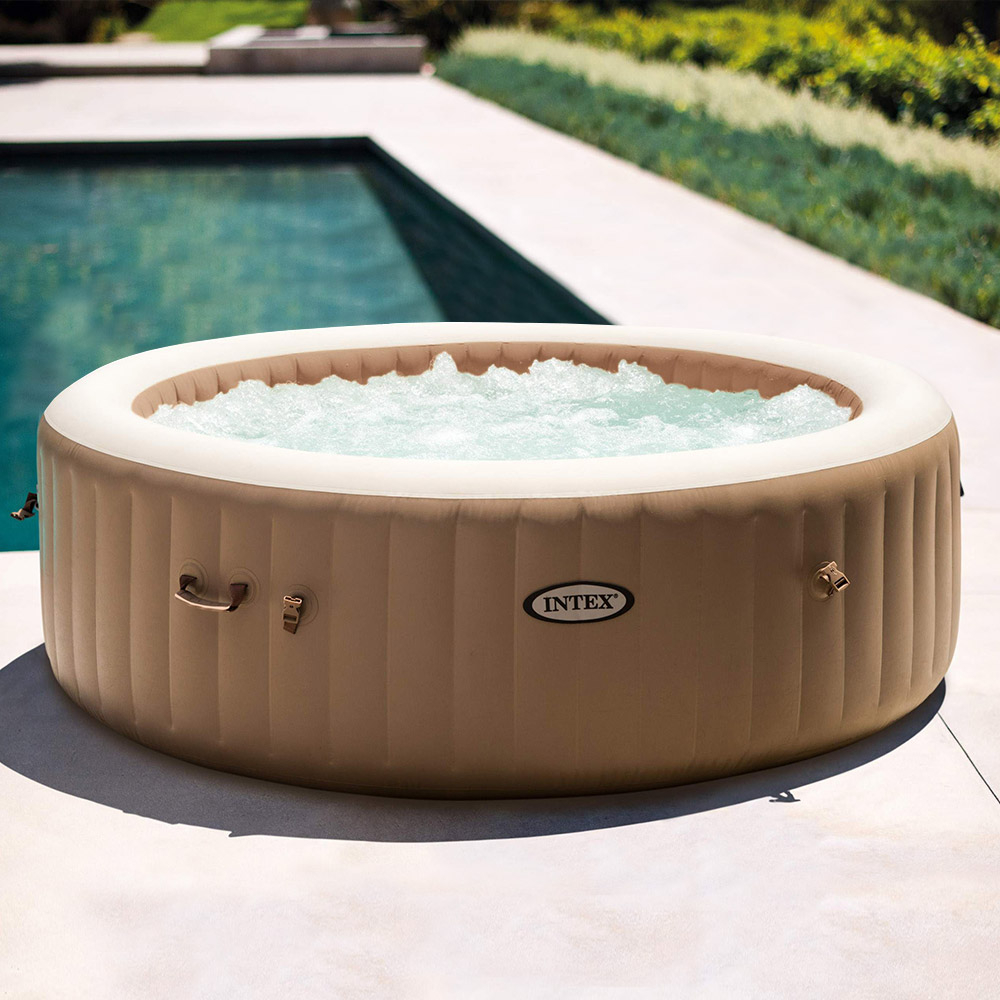 Intex 28428 Hidromassagem Insuflável 216x71cm Bubble Massage Pure Spa