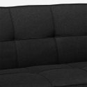 Sofá-cama 2 lugares Espuma Resistente c/Tomada USB Sala de espera/estar Astralis 