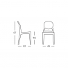 Cadeiras Profissionais Modernas Resistentes Uso Profissional Intensivo Scab Igloo Estoque