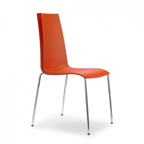 Cadeiras de design moderno em polipropileno para cozinha bar restaurante Scab Mannequin