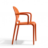 Cadeiras com Apoios de braços Modernas Resistentes Profissionais Scab Gio Arm Catálogo
