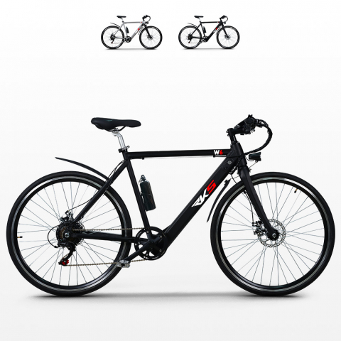 Bicicleta elétrica e ebike city bike para homens 250 W Shimano W6