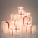 Decorações de Natal LED Iluminação Luz Merry Cubo Promoção