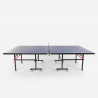 Mesa dobrável profissional para tênis de mesa 274x152,5 cm com tensor de raquete para bolas Booster
