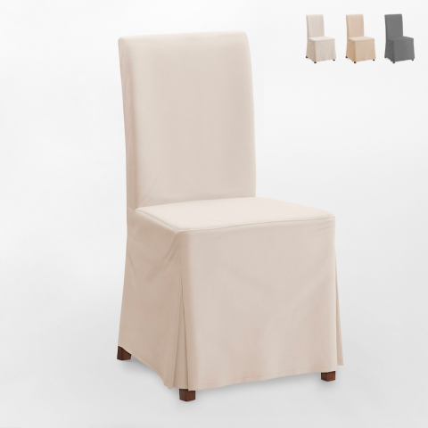 Capa de cobertura para cadeira comfort longa lavável