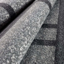 Tapete Preto Moderno Retangular Suave e Macio GRI015 Oferta