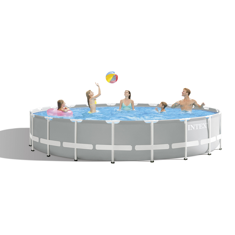 Intex 26756 Piscina Completa Ultra-Resistente 610x132cm Prim Frame