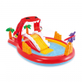 Intex 57160 Piscina Infantil Insuflável para Crianças Happy Dino Play Center Promoção