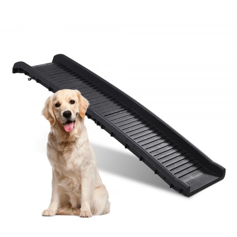 Rampa para cães dobrável de plástico portátil para carro Cody
