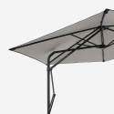 Guarda-chuva Preto Profissional de 3metros em Aço Hexagonal Dorico Noir Catálogo