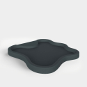 Base de Chuveiro para Piscina Exterior Moderna Jardim 103x107cm Lake D108 Modelo