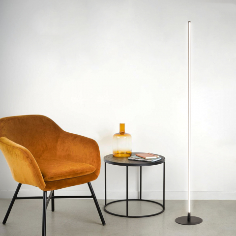 Candeeiro de pé LED com design minimalista moderno Algol